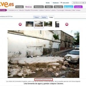 RTVE – Granizo