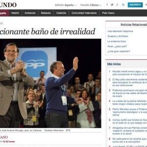 El Mundo – Rajoy y Monago