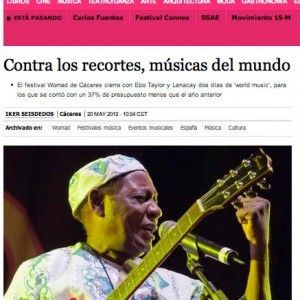 El Pais – Womad